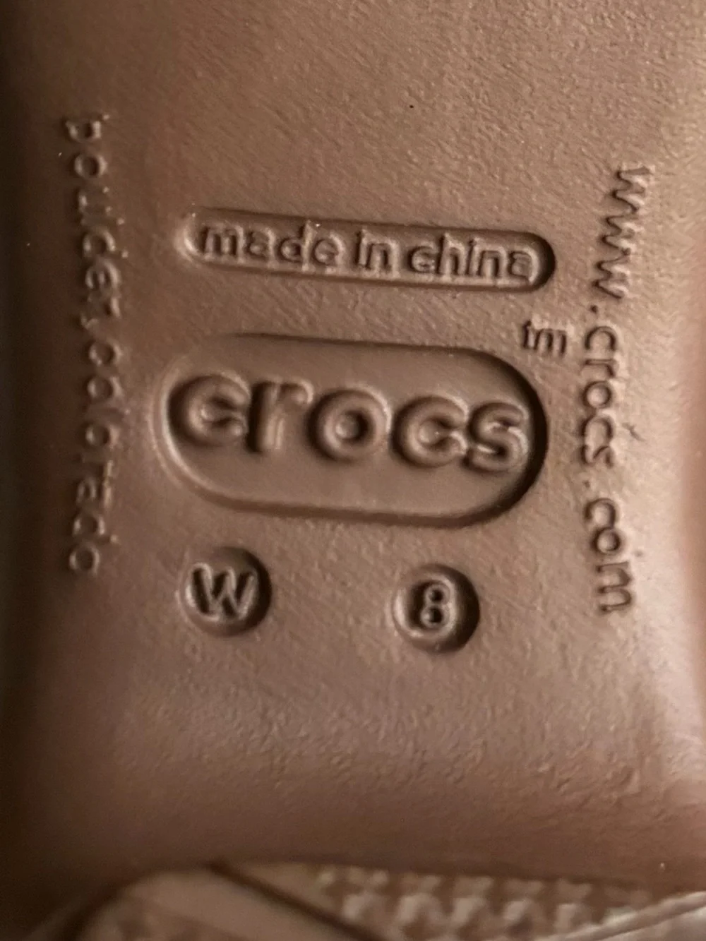 CROCS chunky platform